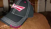 Budweiser Beer Hat Baseball Cap Black with red and white. NEW.