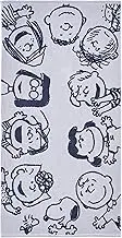Nishikawa Snoopy Bath Towel, 23.6 x 47.2 inches (60 x 120 cm), Washable, 100% Cotton, Soft with No Twist Yarn, Gauze Fabric, Non-Twisted Pile Friends, Peanuts Gang, Made in Japan, Made in Imabari,