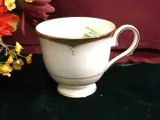 LENOX Royal Arcade Tea Cup only NEW with tags USA white color gold rim