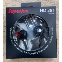 在飛比找蝦皮購物優惠-【傑夫樂器行】Superlux HD381 HD381F H