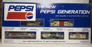 The New Pepsi Generation Train Set Collectible 1994 0-27 Gauge Vintage NIB B29