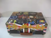 DEF LEPPARD - RECORD PLAYER Turntable Decoupage Vintage Vinyl w/Bluetooth