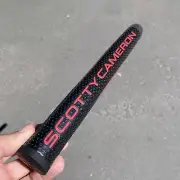 New. Scotty Cameron Custom Shop Black Red Matador Large Putter Grip XL
