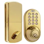 DF-02P Keyless Entry Deadbolt Door Lock with Electronic Digital Keypad Entry ...