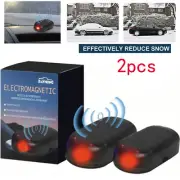 2pcs Windshield De Icer Antifreeze Snow Removal Portable Molecular Interference