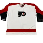 Mitchell Ness Philadelphia Flyers Authentic 73-74 Throwback Hockey Jersey 60 3XL