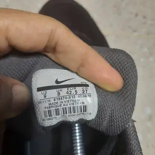 Nike AIR MAX AM 90 ULTRA ESSENTIAL 黑白 42.5 碼鞋墊 27