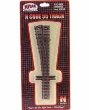 Atlas N Scale ~ New 2025 ~ Code 55 ~ #5 Left Hand Switch Turnout ~ 2050