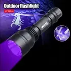 UV Violet Light Blacklight 395nm LED Flashlight Torch Inspet Lamp with Battery