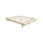 Oikiture Bed Frame Double Size Wooden Bed Base Timber Platform