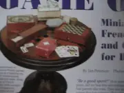 6pg Antique French Toys & Games for Dolls History Article GAME ON / Peterson