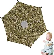 Trampoline Cover,Trampoline Shade Cover for 6ft-16ft Outdoor - Sun Protection Replacement Part Waterproof Sunshade Accessories for Playground, Garden & Kids