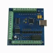 CNC MACH3 USB 4 Axis 100KHz Smooth Stepper Motion Controller card breakout board