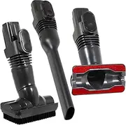 [Spares2go] Accessories Tool Kit compatible with Shark IZ400 IZ400UKT Stratos IZ500 IZ500UKT Vacuum Cleaner Brush Crevice Attachments (3 Piece Set)