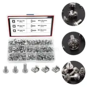 Server Cabinet Nuts Rack Mount Screws Computer Rack Nuts Server Rack Cage Nuts