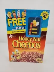 PEZ Honey Nut Cheerios Buzz Bee Mini Candy Dispenser General Mills Cereal