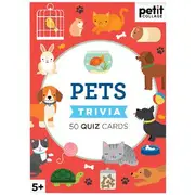Petit Collage Pets Trivia Quiz Cards