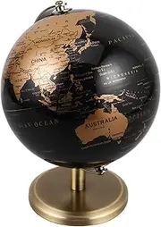 Luxury Rotating Globe Decorative Sphere for Desk and Home Elegant Office and Home Decor Sphere Stand