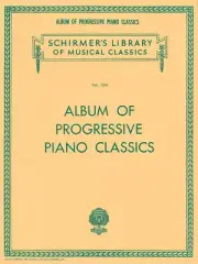 Album of Progressive Piano Classics Schirmer Piano Solo Sheet Music 050258610