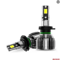 在飛比找蝦皮商城優惠-2 件裝汽車 LED 霧燈燈泡 H7 霧燈聚光燈防水 650