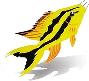 THQZLH Fish Windsock - Heavy Duty Outdoor Wind Sock for Gardens, Patios, and Decks