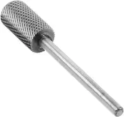 Baluue Nail Polisher Tungsten Carbide Nail Burr Nail Tools for Gel Nails Nail Prep Drill Bit Grinding Caps Nail Cutter Dual Nail Drill Bit Nail Removal Grinding Head Tungsten Steel Silver