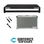 PedalTrain Classic 2 TC Pedalboard with Tour Case EFFECTS NEW PERFECT CIRCUIT