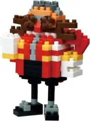 Nanoblock Dr. Eggman Mini Bricks Figure (160 Mini Pieces) - BRAND NEW!