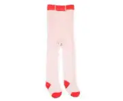 Pumpkin Patch Girls Pink Pointelle Winter Tights, Sizes 1-2 & 2-3 Years, BNWT.