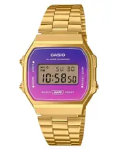 Casio Illuminator Vintage Digital Alarm Chrono Stopwatch A168WERG2A Unisex Watch