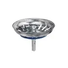 Stainless Steel Sink Filter Kitchen Drains Sewer Waste Plug Colanders Strainer