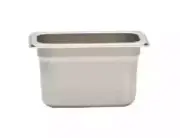 Libertyware 5194 1/9 x 4" Deep 25 Gauge Anti-Jam Stainless Steel Steam Pan