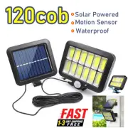 High Brightness Solar Flood Light 1200000lm, Outdoor Motion Sensor Wall Lamp