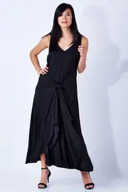 Fluid Charmeuse Dress--HAMM-91625T1