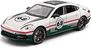 Decorative Car Model 1:24 for Panamera Racing Car Diecast Metal Alloy Display Model Bedroom Decoration Perfect for Gifting(Green)