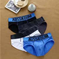 在飛比找ETMall東森購物網優惠-aussiebum男士三角內褲U凸顯大低腰透氣彈力立體囊袋貼