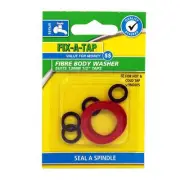 FIX-A-TAP Fibre Body Washers & O-Ring Kit Suits 13mm Taps 220127