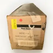 NEW JOHNSON CONTROLS V47AC-6C 3/4" WATER TEMPERATURE REGULATING VALVE. GR