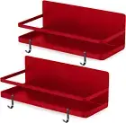 2 Pack - Magnetic Spice Rack, Fridge Organizer Shelf, Side Wall Refrigerator St