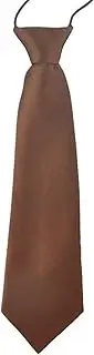 [STKARCV] Solid Neck Tie Bow Ties Wear for Students Kid Necktie Stage Photograph Graduation(Brown)