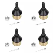 TDR 4pcs Durable Ball Joint for Polaris Sportsman, Scrambler, Ranger, and RZR Models - Perfect Fit Upper and Lower Joints
