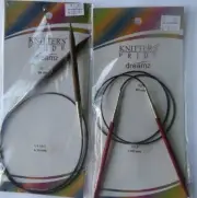 Knitters Pride Dreamz Circular Knitting Needles. Wood. Choose the size