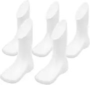 SOPOTUTU 5Pcs Foot Mannequin for Sock Shoe Display Lightweight Plastic Foot Model for Retail Showcases of Childrens Footwear Versatile Sturdy Design