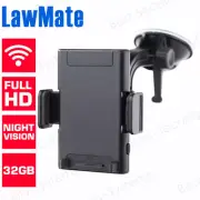 Vehicle WIFI 32GBMobile Phone Holder Camera LawMate Wireless Recorder Spy Hidden