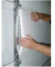 Garage Door Insulation Kit Polystyrene Foam Plastic Panel 8 Pieces Washable Seal