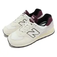 在飛比找森森購物網優惠-New Balance 休閒鞋 574 男鞋 女鞋 白 紅 