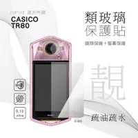 在飛比找Yahoo奇摩拍賣-7-11運費0元優惠優惠-CASIO 卡西歐 TR80 硬派帝國 非滿版 9H 超薄 