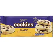 Cadbury Classic Chocolate Chip Cookies Biscuits 156g