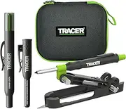 Tracer Scribe Tool with Deep Hole Pencil and 6x Replacement Lead Holster