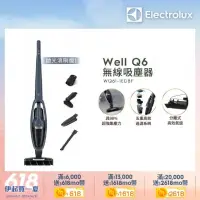 在飛比找momo購物網優惠-【Electrolux 伊萊克斯】Well Q6 無線吸塵器